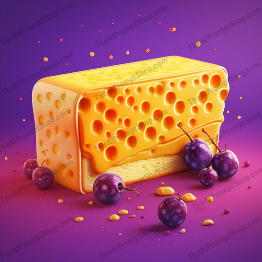 AI Midjourney Prompt for Fruit & Cereal Bar