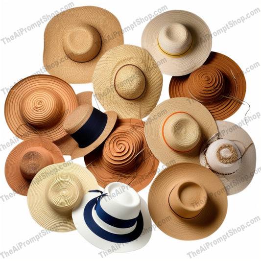 AI Midjourney Prompt for Clothing And Accessories - B150s - Whimsical Headwear