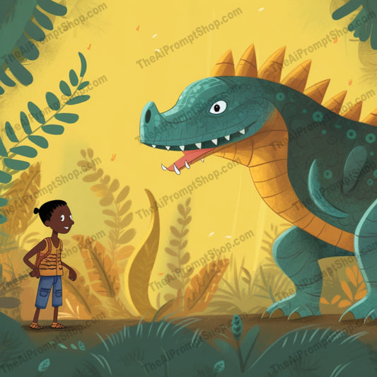 AI Midjourney Prompt for C54 - Storybook Illustrations - Forest Friends Chatting