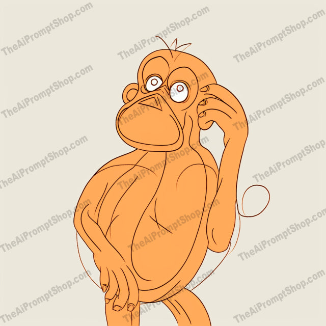 AI Midjourney Prompt for Coloring Pages - 2589