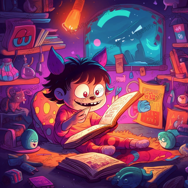 AI Midjourney Prompt for C29 - Storybook Illustrations - Furry and Colorful