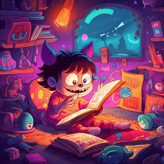 AI Midjourney Prompt for C29 - Storybook Illustrations - Furry and Colorful