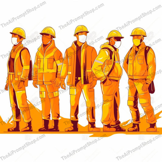 AI Midjourney Prompt for People - B63s - Building Site Buzz