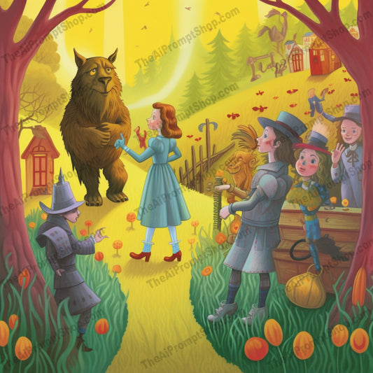 AI Midjourney Prompt for AI Midjourney Prompt for Storybook Illustrations - 2277