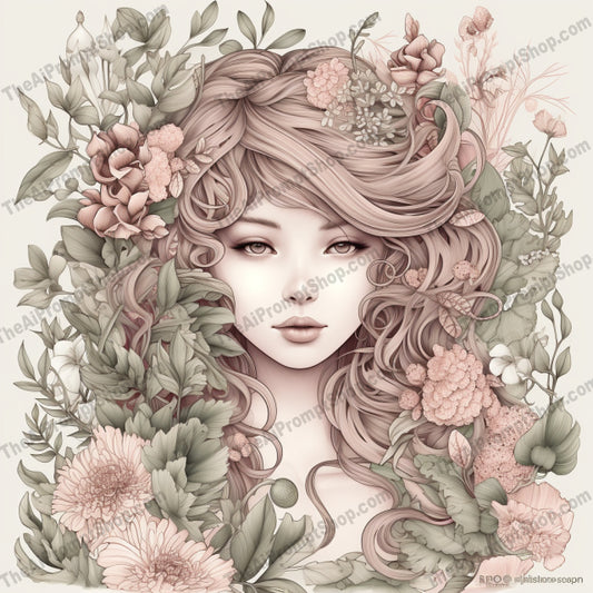 AI Midjourney Prompt for Coloring Pages - 2570