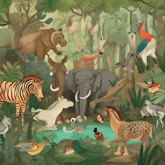 AI Midjourney Prompt for AI Midjourney Prompt for Storybook Illustrations - 2380
