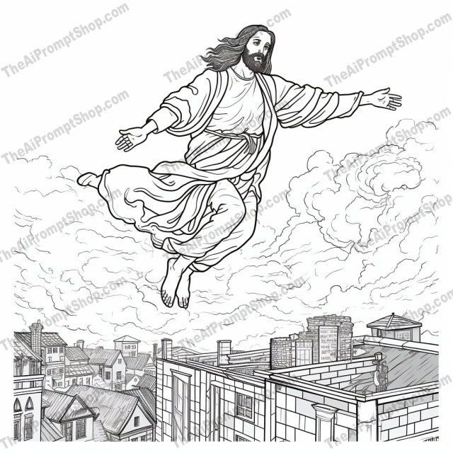 AI Midjourney Prompt for Coloring Pages - 2357