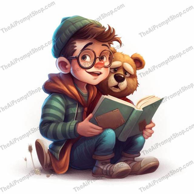 AI Midjourney Prompt for Cartoons - 1175