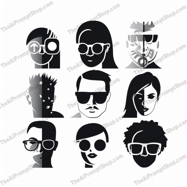 AI Midjourney Prompt for Logos - 1269