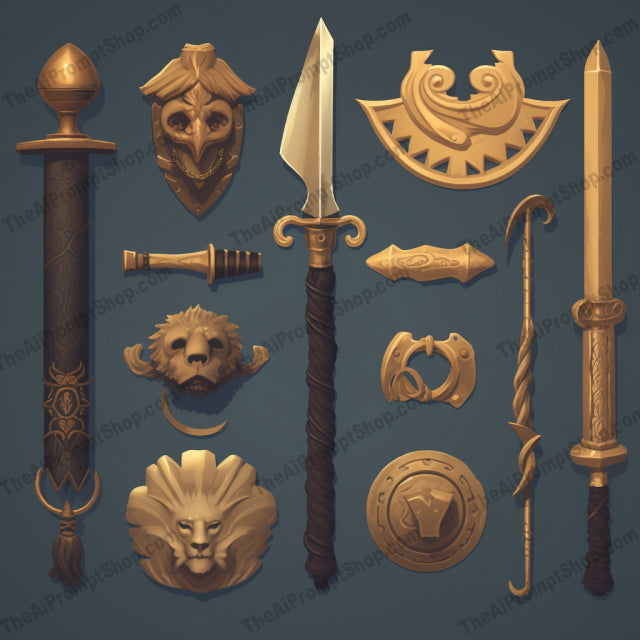 AI Midjourney Prompt for Monster Book Illustrations in 2D Game Style