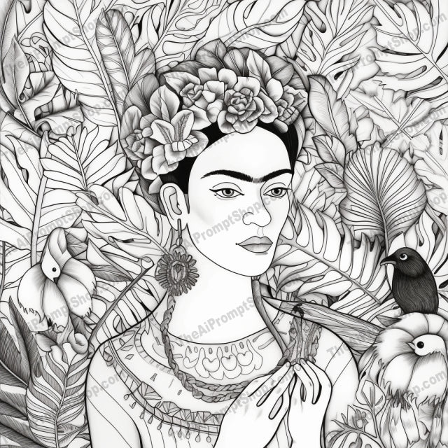 AI Midjourney Prompt for AI Midjourney Prompt for Coloring Pages - 2363