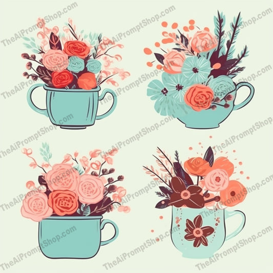 AI Midjourney Prompt for AI Midjourney Prompt for Florals - 1955