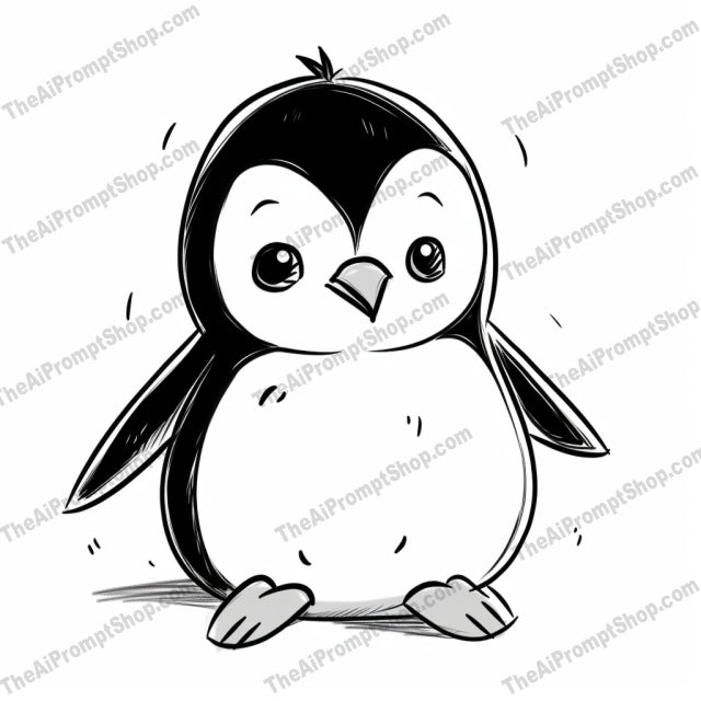 AI Midjourney Prompt for Coloring Pages - 2590