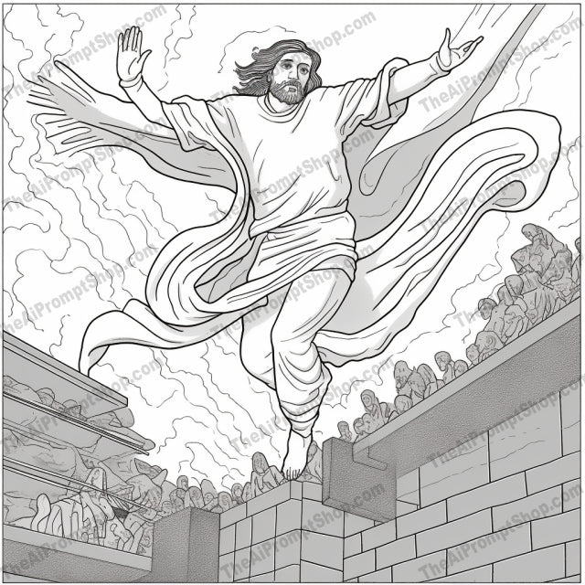 AI Midjourney Prompt for Coloring Pages - 2357