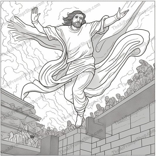 AI Midjourney Prompt for Coloring Pages - 2357
