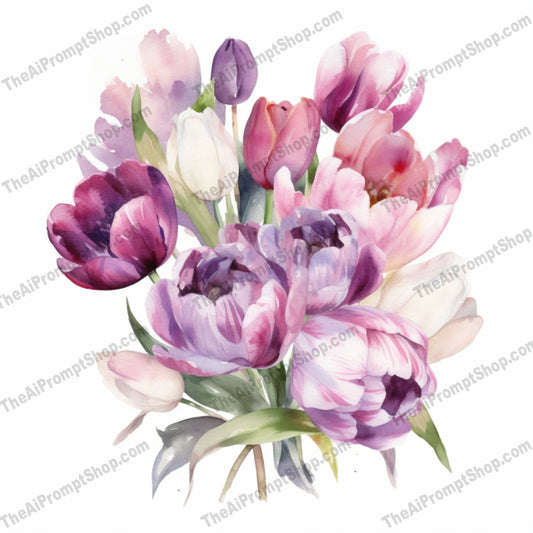 AI Midjourney Prompt for AI Midjourney Prompt for Florals - 1822