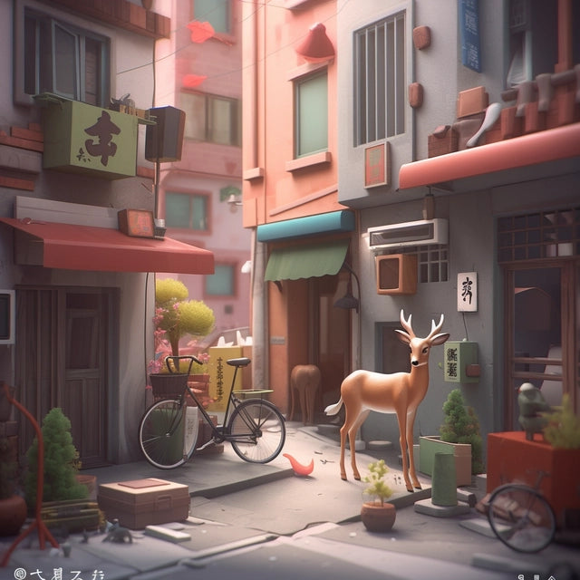 AI Midjourney Prompt for Mischievous Animal Motif