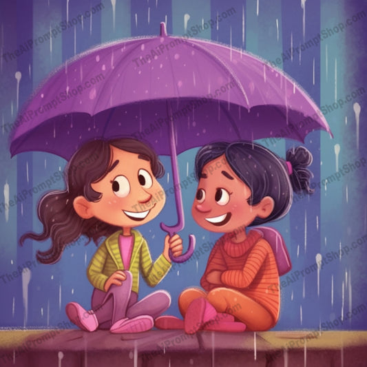 AI Midjourney Prompt for C242 - Storybook Illustrations - Lively Rainforest Adventure