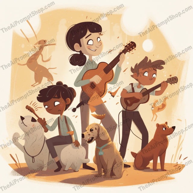 AI Midjourney Prompt for AI Midjourney Prompt for Storybook Illustrations - 2287
