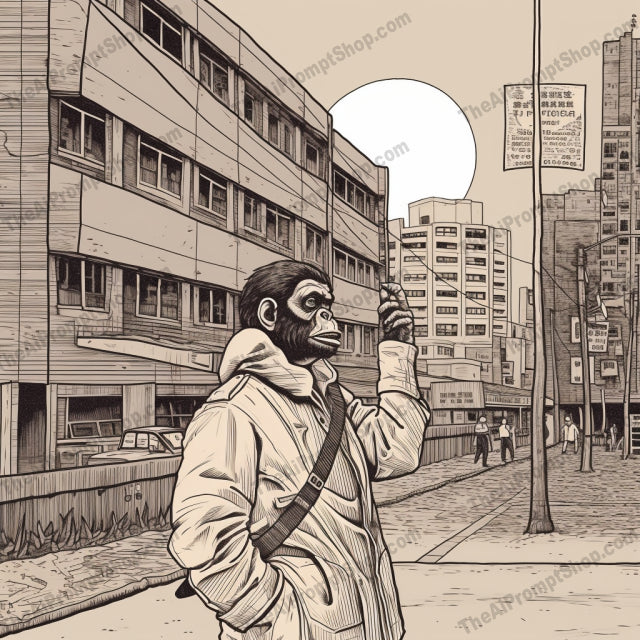 AI Midjourney Prompt for People - Illustrations - 2569