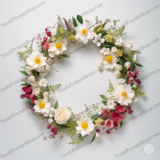 AI Midjourney Prompt for Florals - 2584