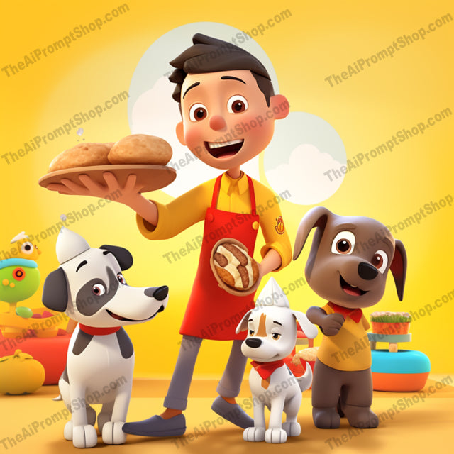 AI Midjourney Prompt for Cartoons - 1127