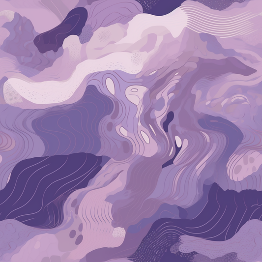 AI Midjourney Prompt for Pattern - Large Organic Waves