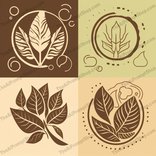 AI Midjourney Prompt for Logos - 1344