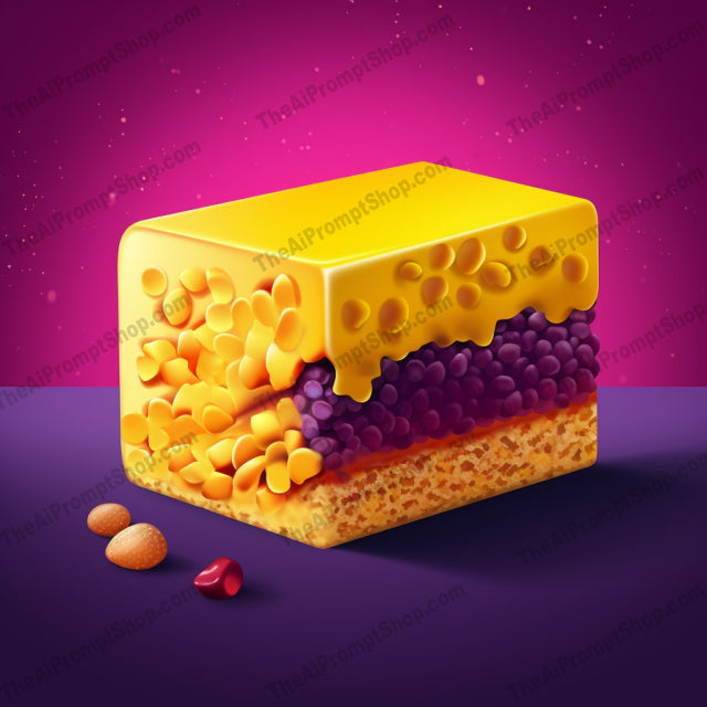 AI Midjourney Prompt for Fruit & Cereal Bar