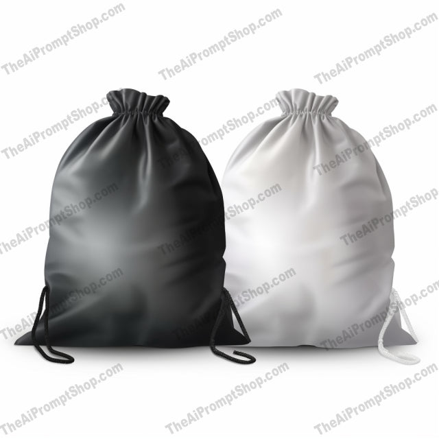 AI Midjourney Prompt for Subtle Drawstring Bags