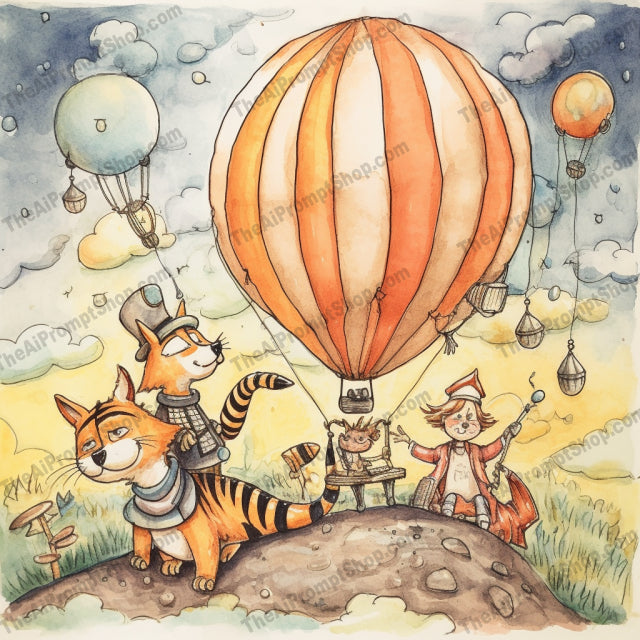 AI Midjourney Prompt for AI Midjourney Prompt for Storybook Illustrations - 2641