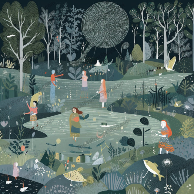 AI Midjourney Prompt for AI Midjourney Prompt for Storybook Illustrations - 2286
