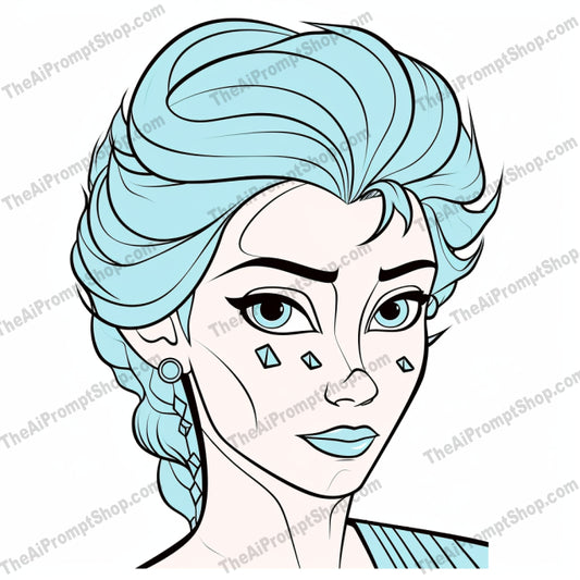 AI Midjourney Prompt for Cartoons - 2362