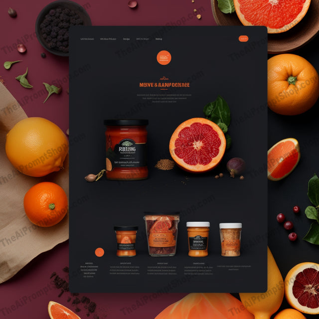 AI Midjourney Prompt for AI Midjourney Prompt for Webpage Mockups - 2752