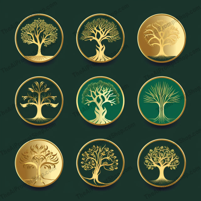 AI Midjourney Prompt for Logos - 1286