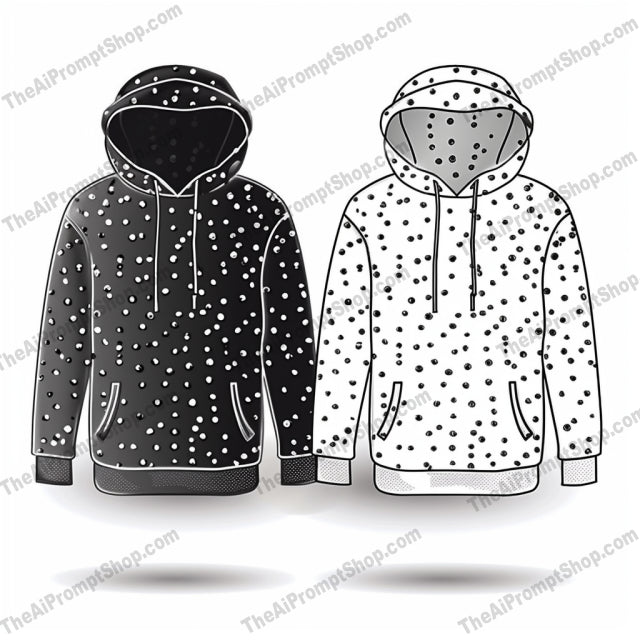 AI Midjourney Prompt for Sketchy Hoodie Designs