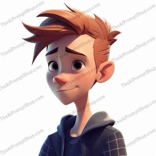 AI Midjourney Prompt for Cartoons - 2881