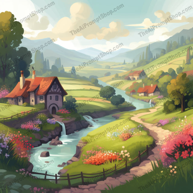 AI Midjourney Prompt for AI Midjourney Prompt for Landscapes - 2840
