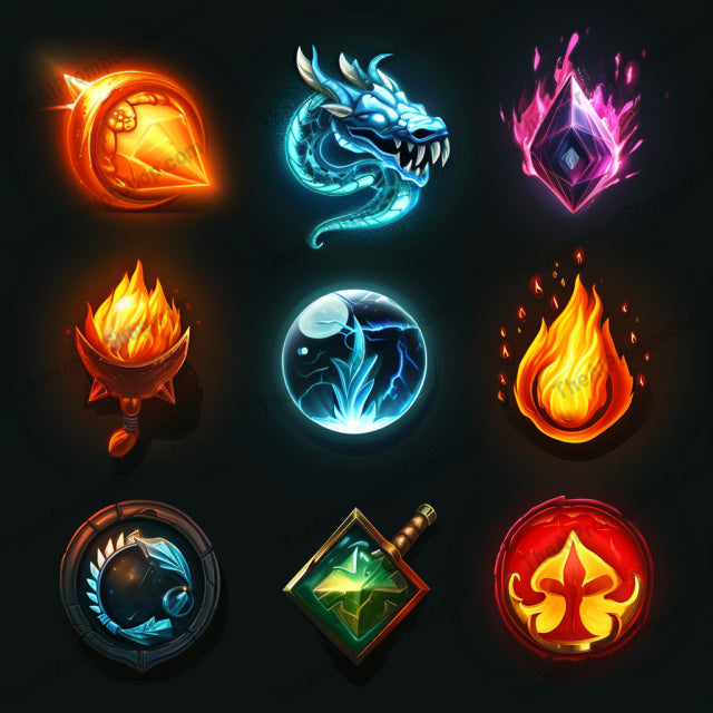 AI Midjourney Prompt for Game Assets- 4033