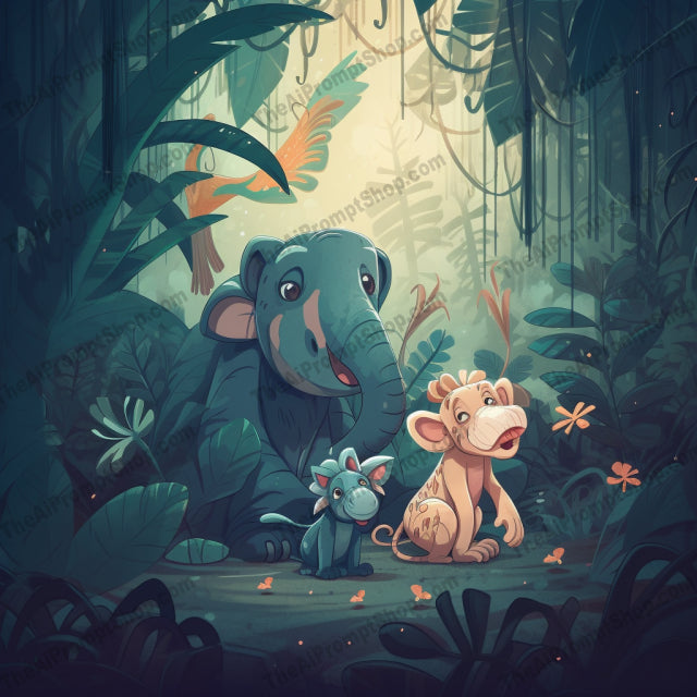 AI Midjourney Prompt for Storybook Illustrations - 2991