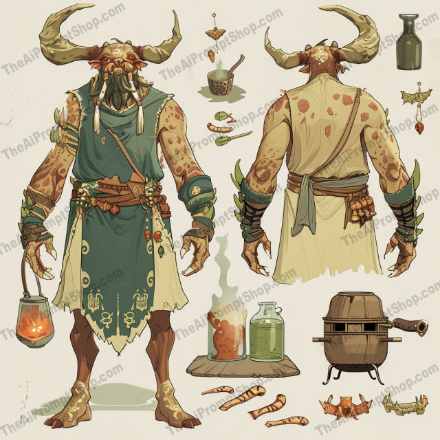 Fantasy Game Figures AI MidJourney Image Prompt, Game Assets, 4187chat gpt, chat gpt prompts, chatgpt, chatgpt prompts, midjourney