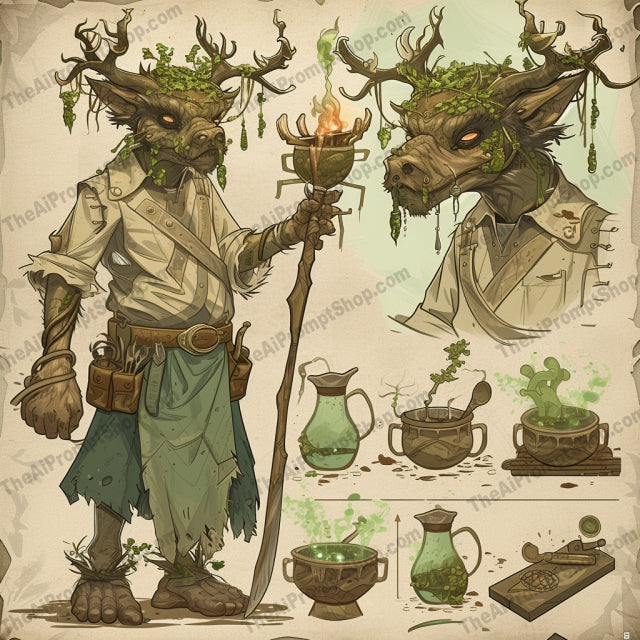 Fantasy Game Figures AI MidJourney Image Prompt, Game Assets, 4187chat gpt, chat gpt prompts, chatgpt, chatgpt prompts, midjourney