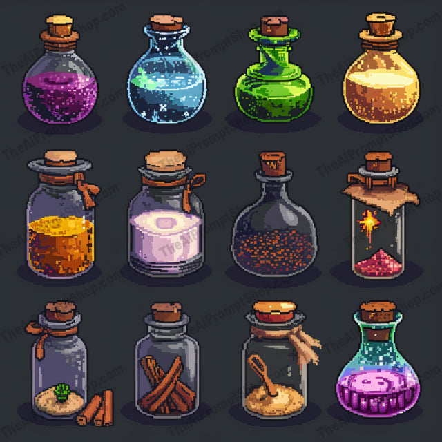 AI Midjourney Prompt for Game Assets- 4015