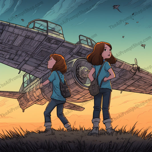 AI Midjourney Prompt for Cartoons - 2886