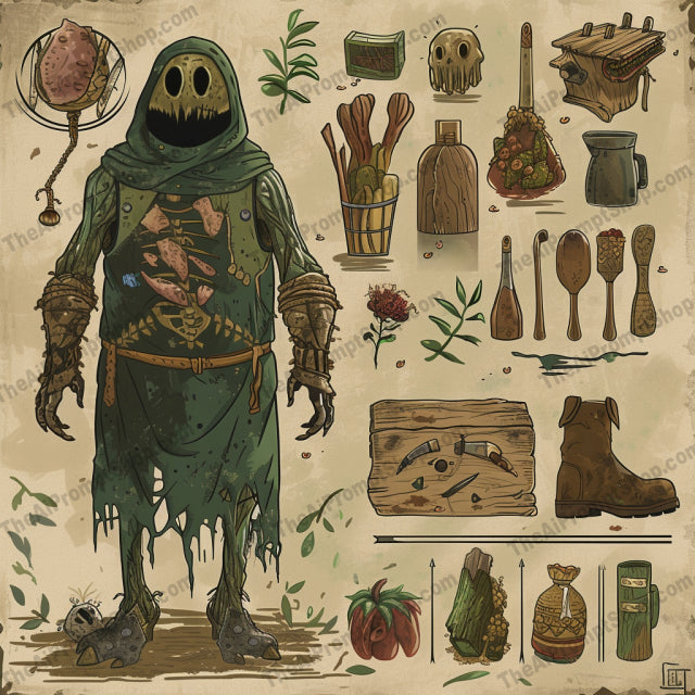 Fantasy Game Figures AI MidJourney Image Prompt, Game Assets, 4187chat gpt, chat gpt prompts, chatgpt, chatgpt prompts, midjourney