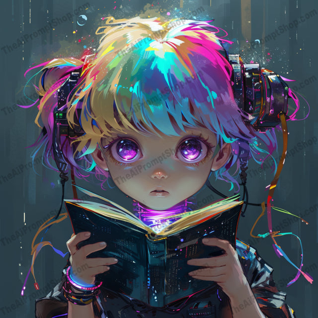 Neon Genesis Characters AI MidJourney Image Prompt, Character Art, 4237Advanced weaponry, Anime, chat gpt, chat gpt prompts, chatgpt, chatgpt prompts, Colorful aesthetics, Concept art, Cybernetic anime, Cyberpunk, Digital art, Electronic accessories, Fantasy illustrations, Futuristic warriors, Glowing effects, Luminous details, Manga style, midjourney, Neon colors, Neon glow, Sci-fi characters, Science fiction, Technicolor hair, Vibrant characters, Youthful androids