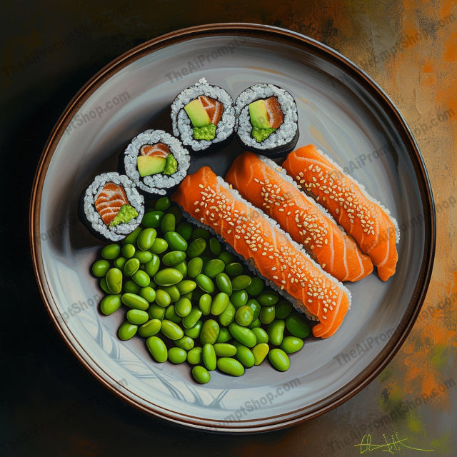 Asian Delights AI MidJourney Image Prompt, Food, 4260Asian cuisine, Authentic recipes, chat gpt, chat gpt prompts, chatgpt, chatgpt prompts, Colorful meals, Culinary art, Edamame, Elegant plating, Exquisite flavors, Foodie adventure, Fresh ingredients, Gastronomy photography, Gourmet presentation, Grilled fish, Healthy eating, Japanese food, midjourney, Ramen, Sashimi, Savory and sweet, Sushi, Tempura, Traditional dishes