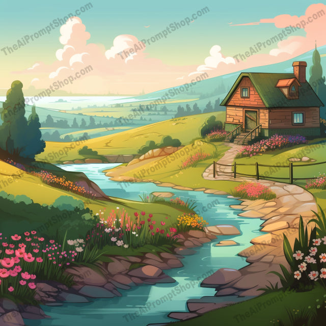 AI Midjourney Prompt for AI Midjourney Prompt for Landscapes - 2840