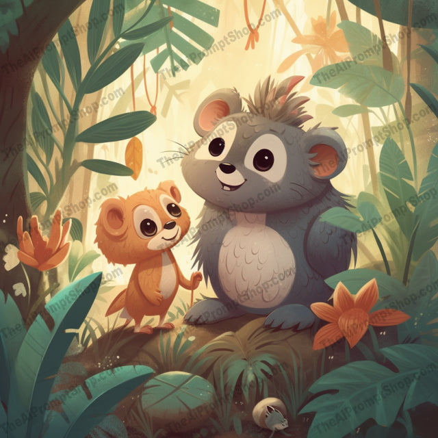 AI Midjourney Prompt for Storybook Illustrations - 2991