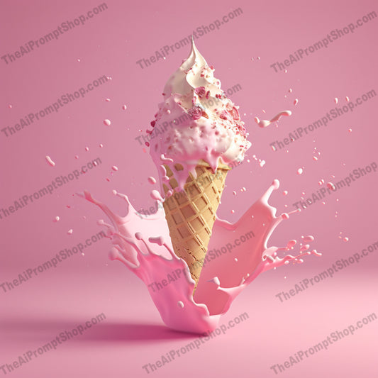 Dynamic Dessert Splash AI MidJourney Image Prompt, Food, 4294Action photography, Candid moments, Candy, chat gpt, chat gpt prompts, chatgpt, chatgpt prompts, Color contrast, Dynamic droplets, Fluid art, food, Frozen movement, High-speed capture, Liquid motion, midjourney, Splashing effect, Sweet explosion, Vivid colors